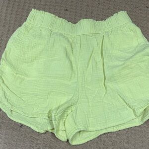 Lime Green Women's Shorts